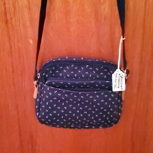 Thirty one small navy blue purse and matching wallet